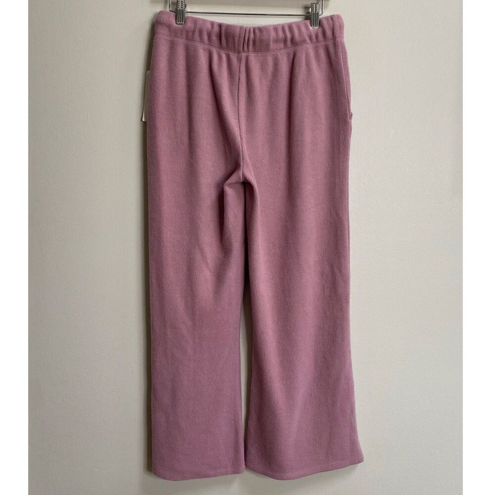 Urban Outfitters Out From Under Mauve Knit Flared Leg Lounge Pants Large - Picture 7 of 13